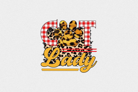 cat lady Sublimation SVGArt 