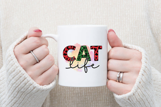 Cat life Sublimation Sublimation SVGista 