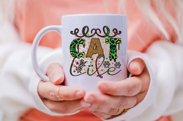 Cat Life Sublimation SVGArt 