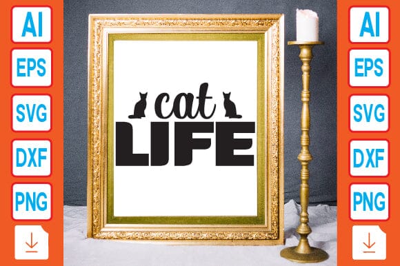 Cat Life SVG Craftlabsvg24 