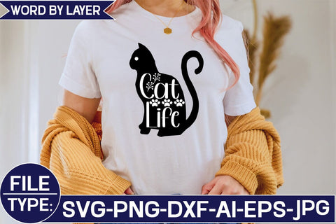 Cat Life SVG Cut File SVG Studio Innate 