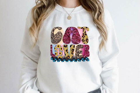 Cat Lover Sublimation SVGArt 