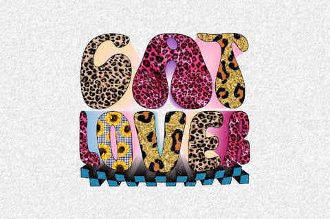 Cat Lover Sublimation SVGArt 