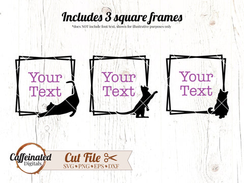 Cat Lover SVG Bundle SVG Caffeinated SVGs 