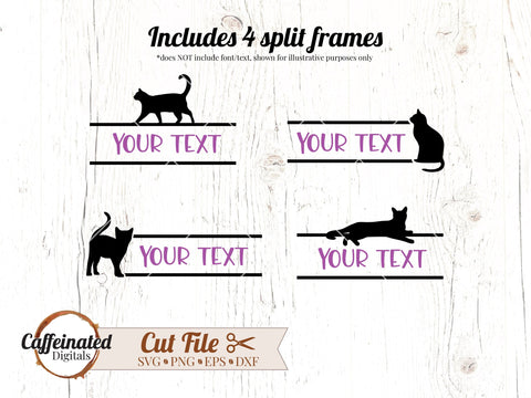 Cat Lover SVG Bundle SVG Caffeinated SVGs 