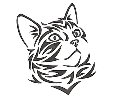 Cat Machine Embroidery Design Embroidery/Applique DESIGNS Canada Embroidery 