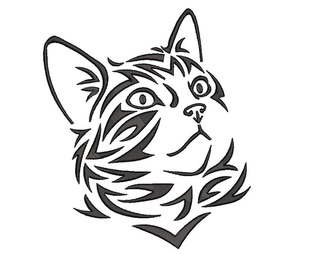 Cat Machine Embroidery Design Embroidery/Applique DESIGNS Canada Embroidery 