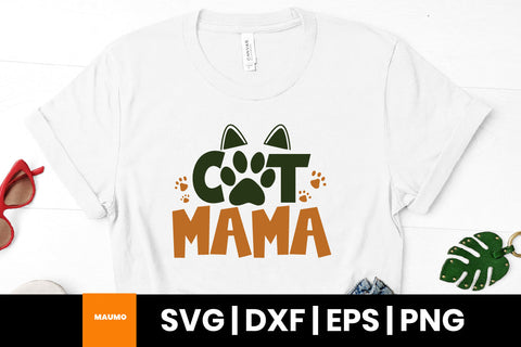 Cat mama, pet svg quote SVG Maumo Designs 