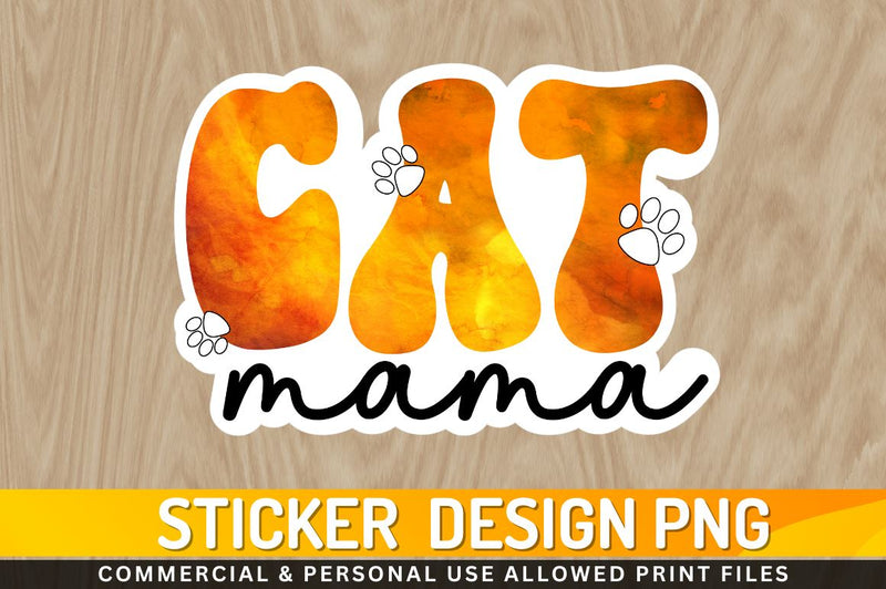 Cat mama Sublimation PNG Sublimation Regulrcrative 