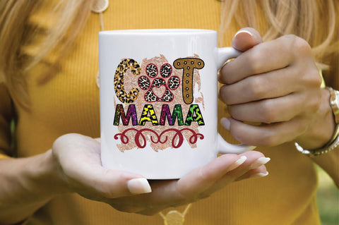 CAT MAMA Sublimation SVGArt 