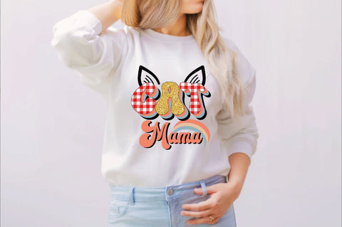 Cat Mama Sublimation SVGArt 