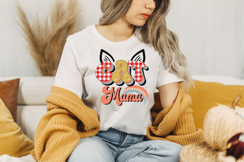Cat Mama Sublimation SVGArt 