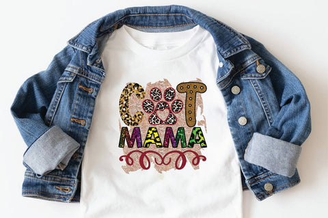 CAT MAMA Sublimation SVGArt 