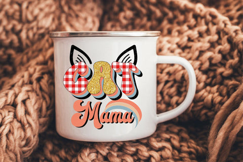 Cat Mama Sublimation SVGArt 