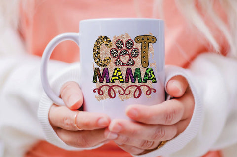 CAT MAMA Sublimation SVGArt 