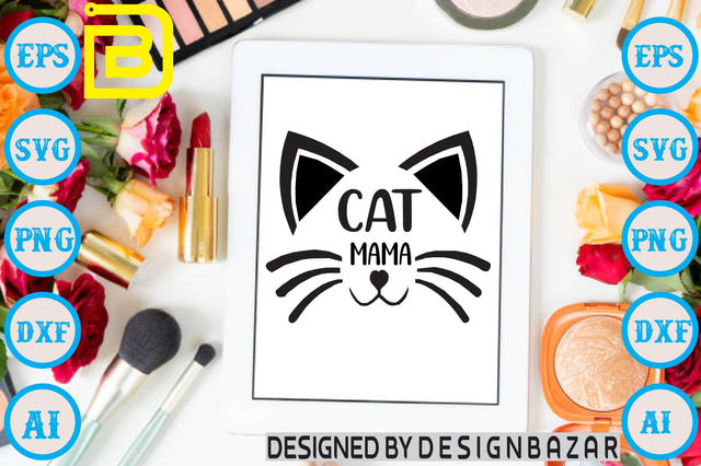 Cat Mama SVG Craftlabsvg24 