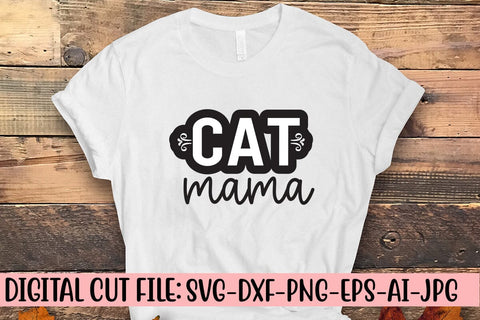 Cat Mama SVG Cut File SVG Syaman 