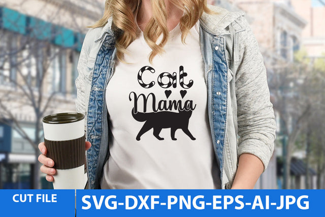 Cat Mama SVG Design SVG BlackCatsMedia 