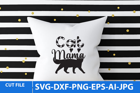 Cat Mama SVG Design SVG BlackCatsMedia 