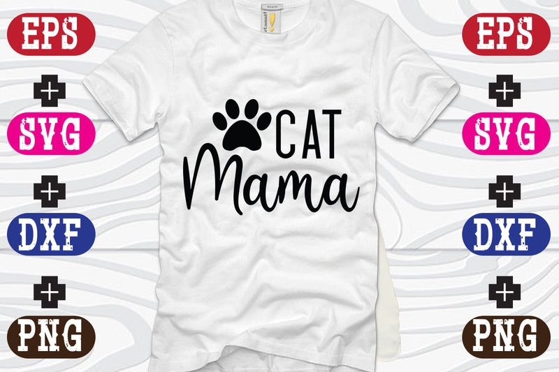 cat mama SVG Nurstore 