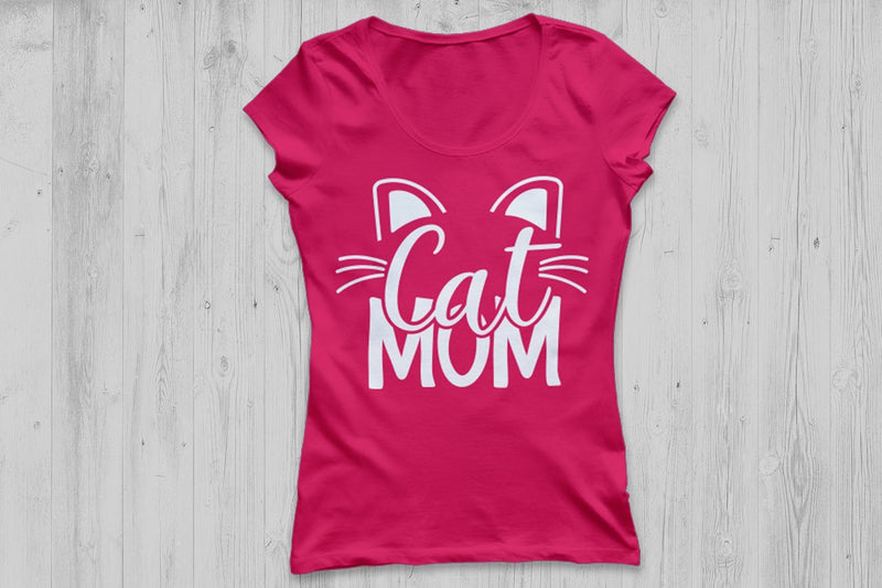 Cat Mom| Cat Lover SVG Cutting Files - So Fontsy