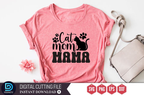 Cat mom mama SVG SVG DESIGNISTIC 