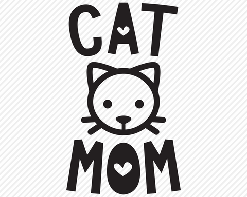 Cat Mom | Pet SVG SVG Texas Southern Cuts 
