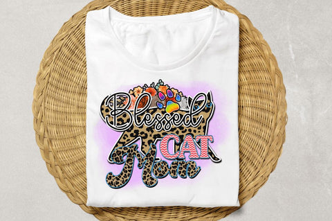 Cat Mom Sublimation Bundle Sublimation Regulrcrative 