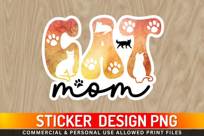 Cat mom Sublimation PNG Sublimation Regulrcrative 