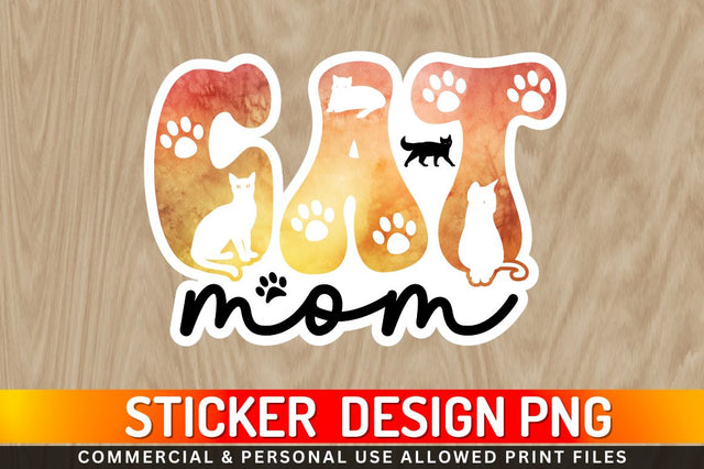 Cat mom Sublimation PNG Sublimation Regulrcrative 