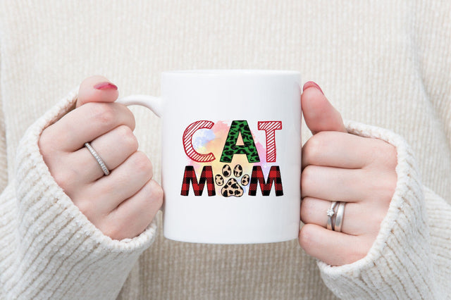 Cat Mom Sublimation SVG SVGista 