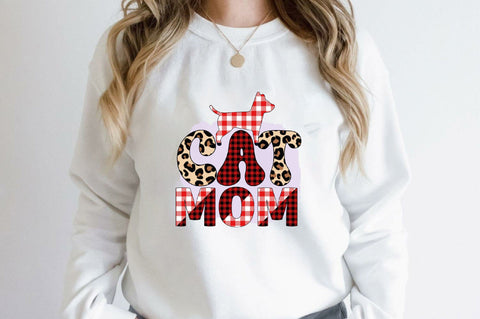cat mom Sublimation SVGArt 