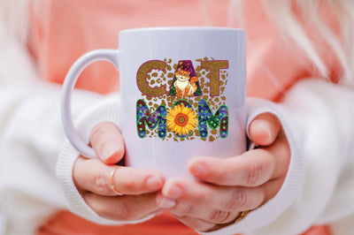 CAT MOM Sublimation SVGArt 