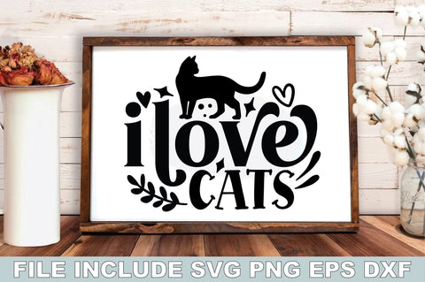 Cat Mom SVG Bundle SVG Ariyan 