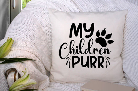 Cat Mom SVG Bundle SVG DESIGNISTIC 