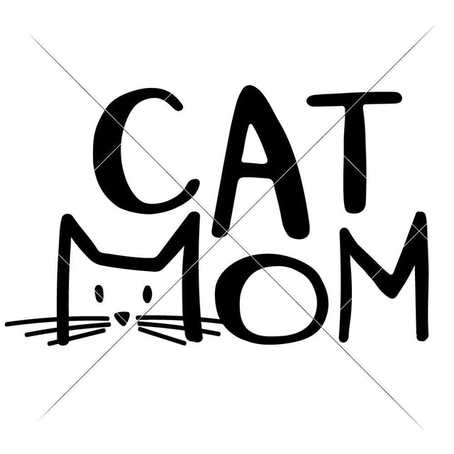Cat Mom SVG Chameleon Cuttables 