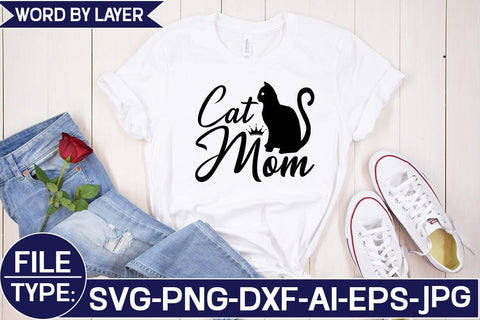 Cat Mom SVG Cut File SVG Studio Innate 