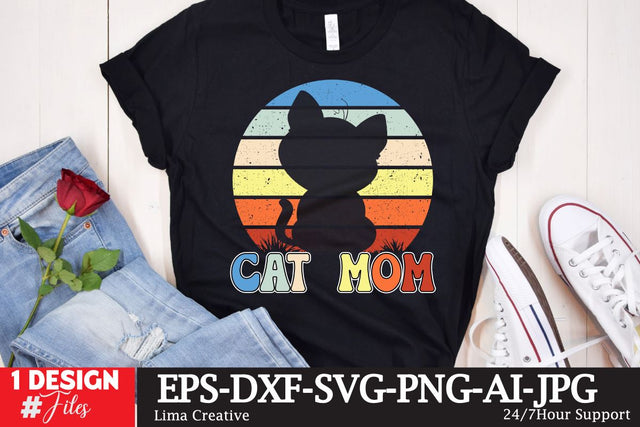 Cat Mom SVG Cute SVG Insomnia Std 