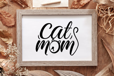 Cat Mom SVG Design SVG futivesvg 
