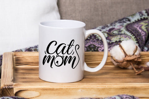 Cat Mom SVG Design SVG futivesvg 