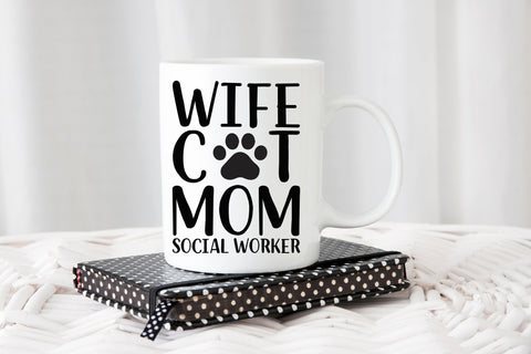 Cat Mom SVG Designs Bundle SVG PatternFeed8 