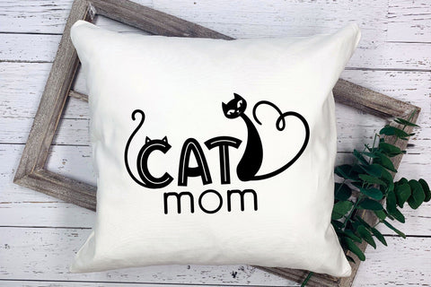 Cat Mom SVG, Mothers Day SVG, Kitty SVG Cute Animal. SVG Elinorka 