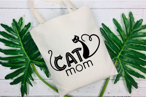 Cat Mom SVG, Mothers Day SVG, Kitty SVG Cute Animal. SVG Elinorka 
