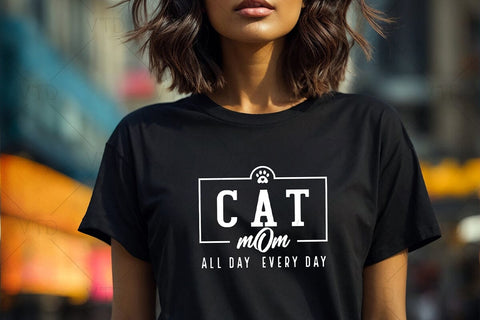 Cat Mom Svg Png Files, Cat Mom Gifts, Cat Mom Shirt, Best Cat Mom, Paw Mom Svg, Pet memorial svg, Cat Lover Svg, Mom Svg Shirt SVG DesignDestine 