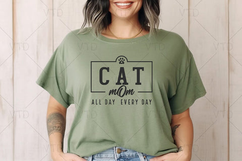 Cat Mom Svg Png Files, Cat Mom Gifts, Cat Mom Shirt, Best Cat Mom, Paw Mom Svg, Pet memorial svg, Cat Lover Svg, Mom Svg Shirt SVG DesignDestine 
