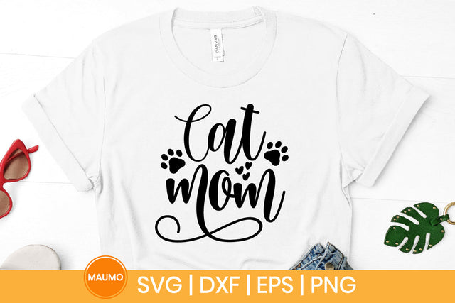 Cat mom svg quote SVG Maumo Designs 