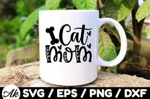 Cat mom svg SVG akazaddesign 