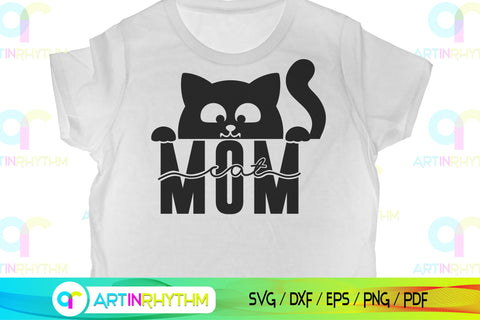Cat mom svg SVG Artinrhythm shop 