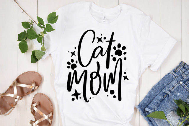 Cat Mom SVG SVG dapiyupi store 