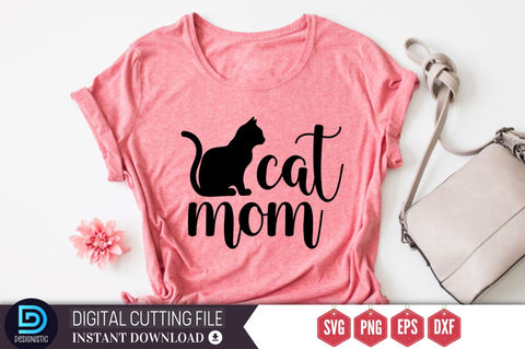 Cat mom SVG SVG DESIGNISTIC 